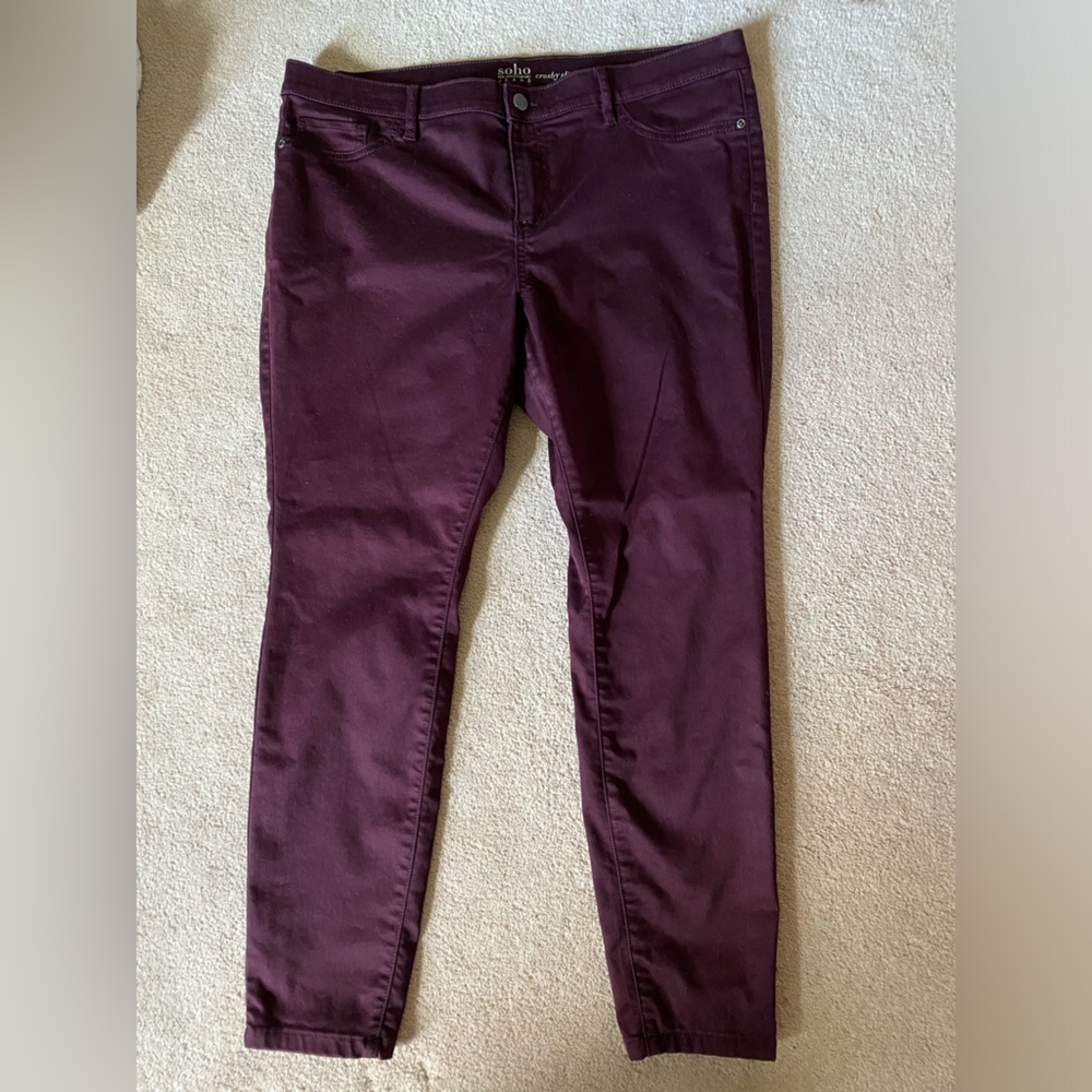 Soho Jeans New York & Company slim leg pants